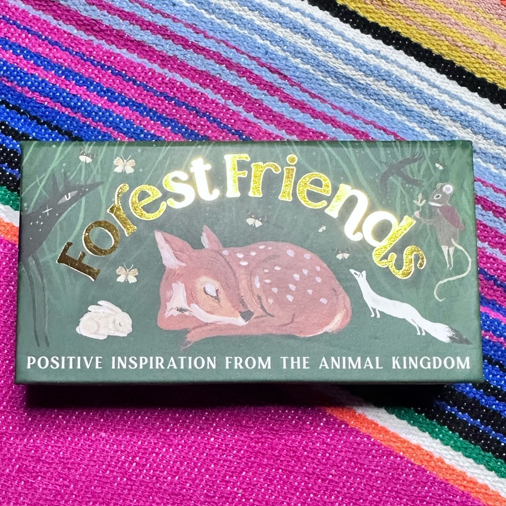 🦊 Forest Friends Card Deck – Positive Inspiration from the Animal Kingdom 🐿️